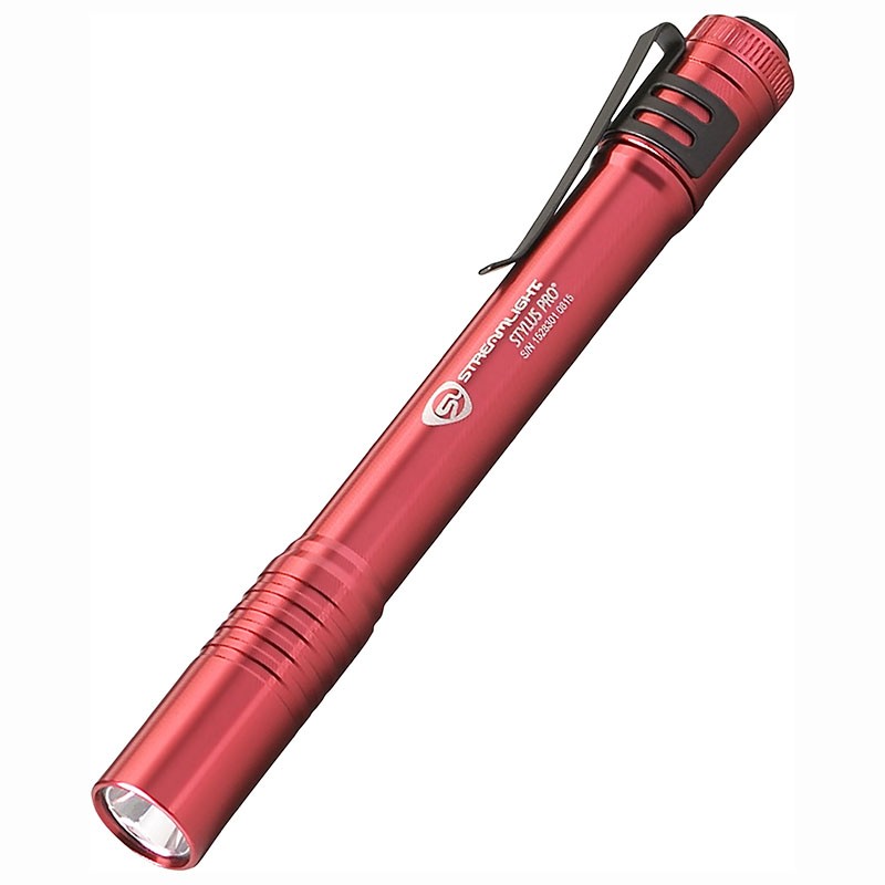 Streamlight Stylus Pro White LED Penlight (Red) 66120 New