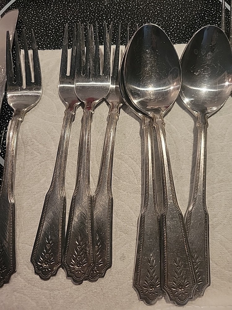 16pc VTG Rogers Stainless KOREA Flatware Replacements
