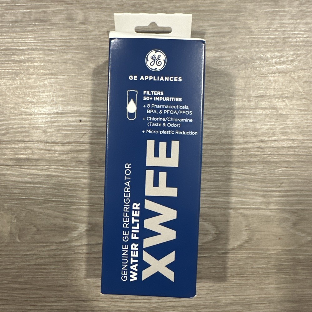 GE® XWFE Refrigerator Water Filter Genuine with RFID Chip Sealed AUTHENTIC