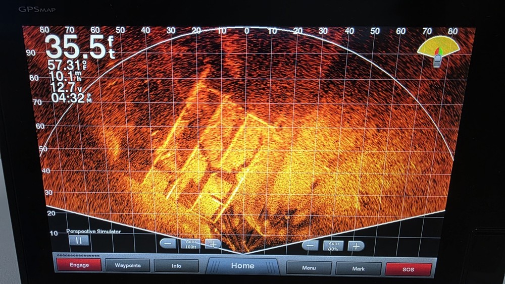 Garmin GPSMAP 7612 12" Chartplotter / Fishfinder – Excellent Condition.