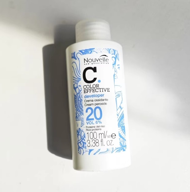 Nouvelle C COLOR effective developer cream peroxide VOL 6% 100ml #grru