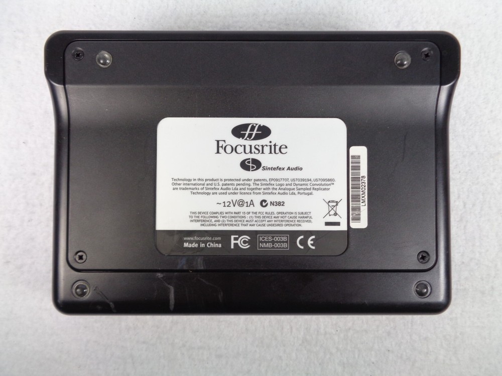 FocusRite Liquid Mix 16 Firewire Mixer EQ Emulation Compression Power Tested