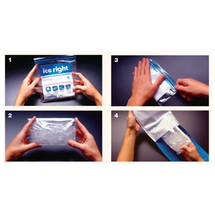 *40-Packs* Avcor IceRight 6.5" x 97" Cold Compression Therapy System 11440-100