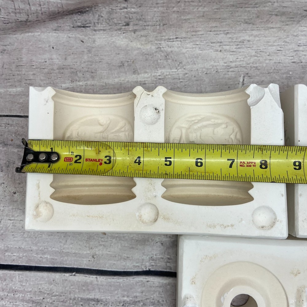 Hershey Ceramic Casting Mold Salt + Pepper Shaker