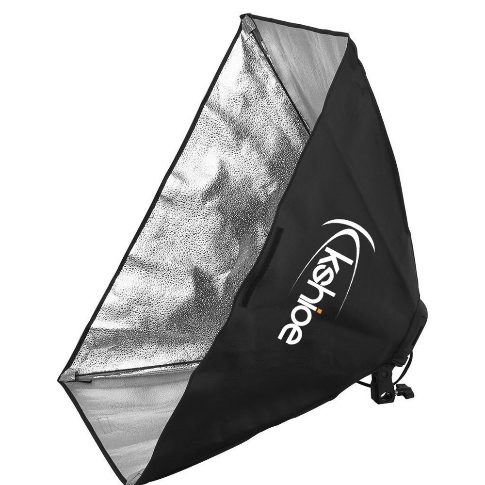 3 x Softbox Continuous Lighting Studio with 3 Adjustable Light Stands Carry Bag