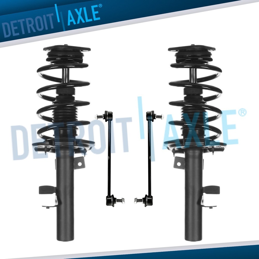 Front Struts w/ Coil Spring Sway Bars Kit for 2014 - 2020 Ford Transit Connect