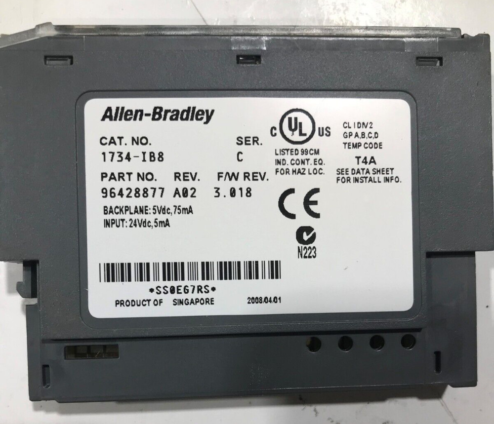 Allen-Bradley 1734-IB8 - POINT I/O 8 Point Digital Input Module