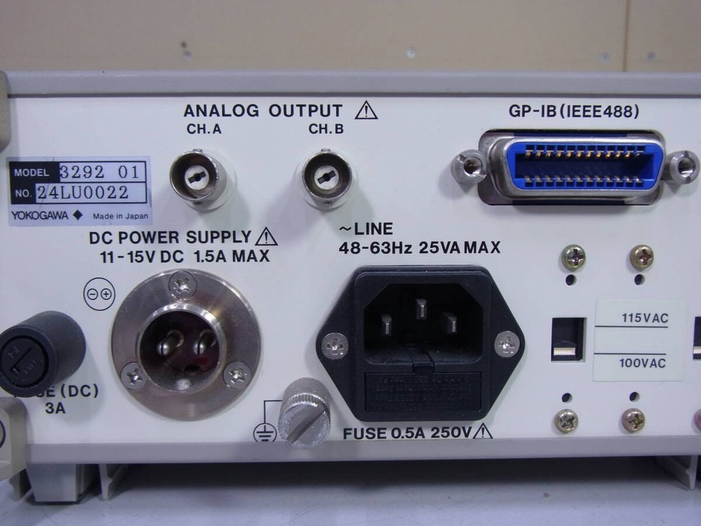 YOKOGAWA 3292 Optical Power Meter