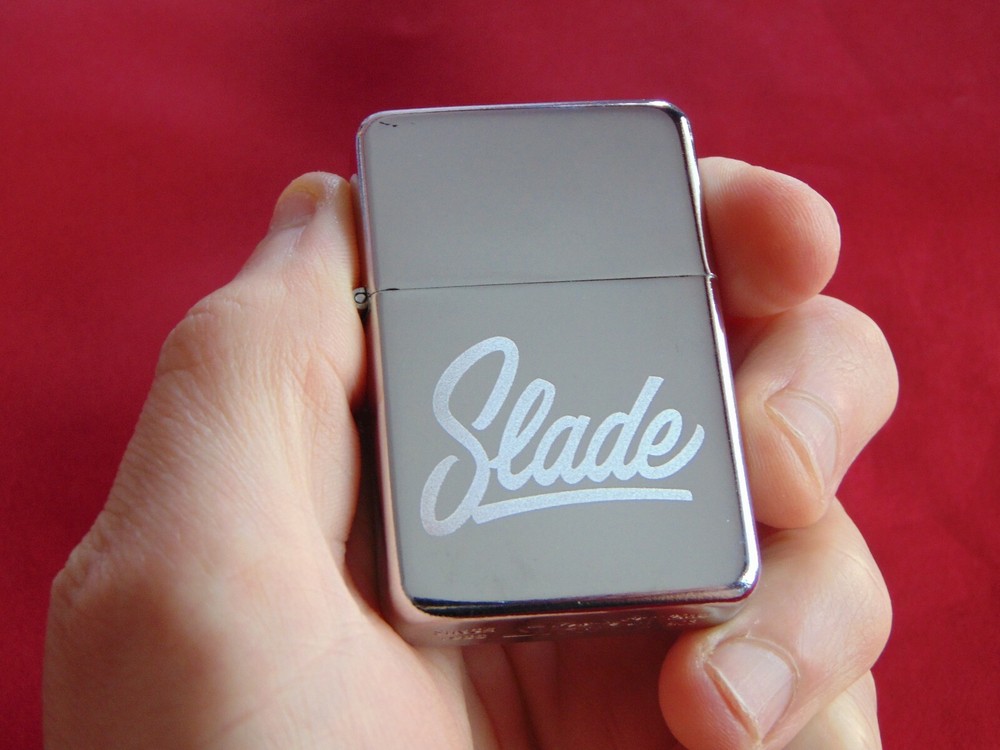 Slade Engraved Lighter With Gift Box - FREE ENGRAVING