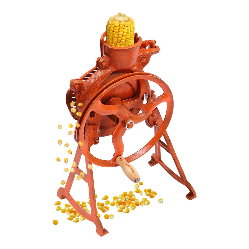 2-In-1 Corn Thresher Hand Corn Cob Sheller Corn Kernels Thresher Machine 10cm