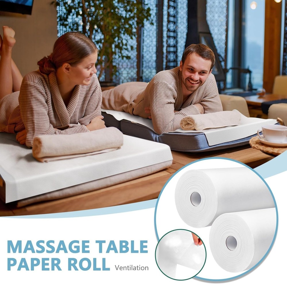 6 Rolls Disposable Non Woven Bed Sheets Massage Table Paper Covers Non Woven Fab