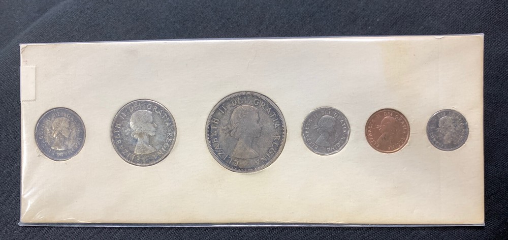 1959 Canada Proof-like Set Original Mint Packaging TONED Nice! Mr. C