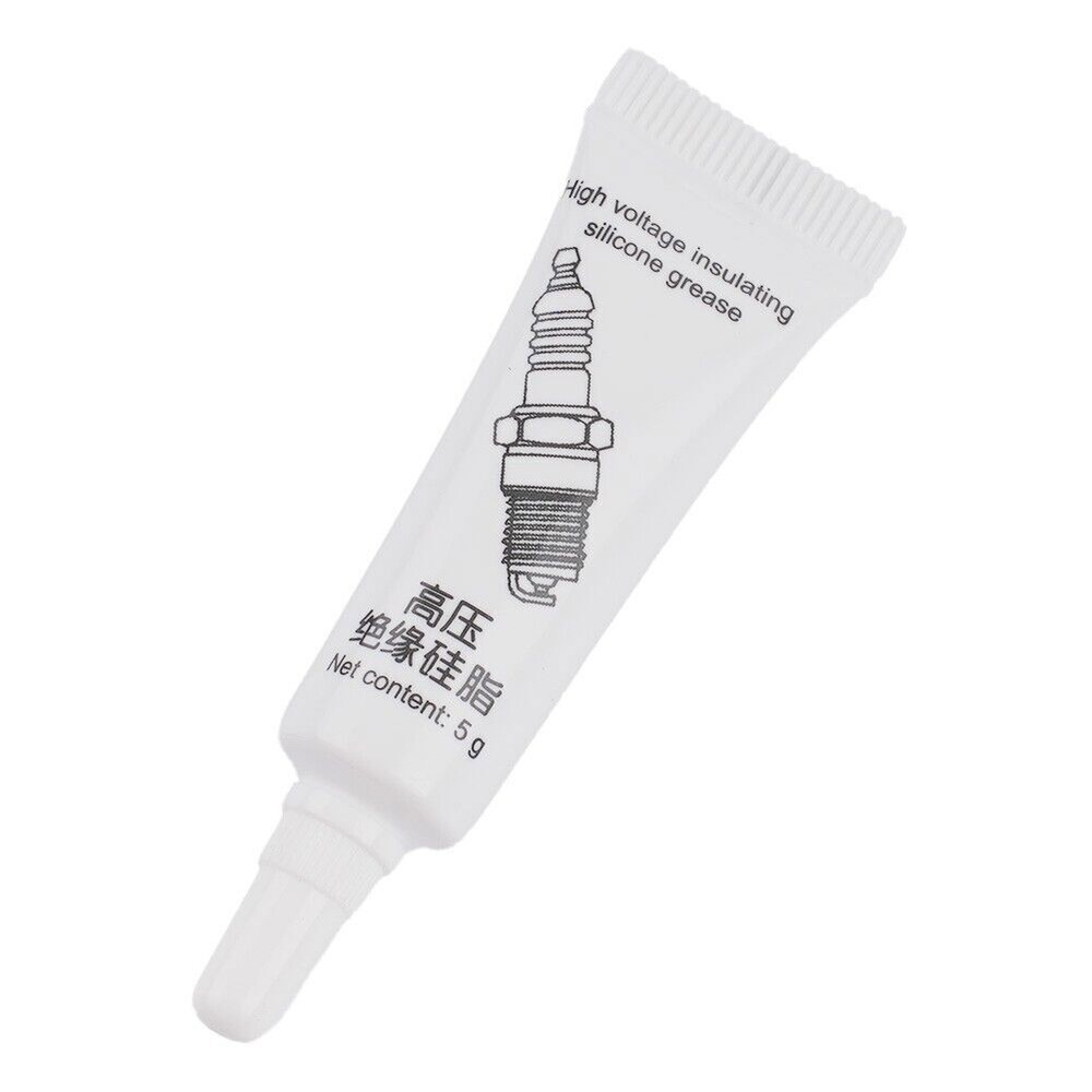 2Pcs Car Spark Plug Insulating Grease High Voltage Electrical Silicone Grease