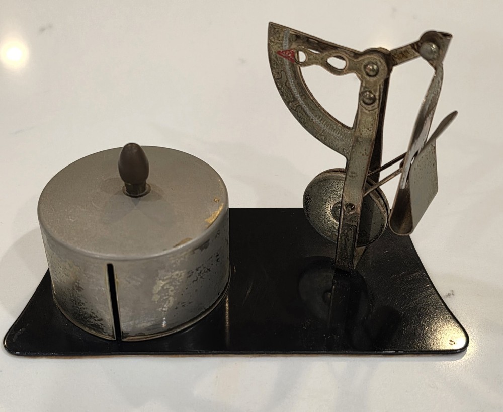 Vintage Postal Scale with Stamp Dispenser