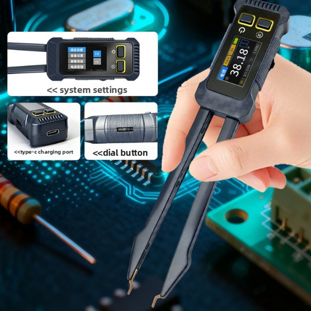 Portable Digital SMD Component Tester High Precision Capacitor Inductor Analyzer