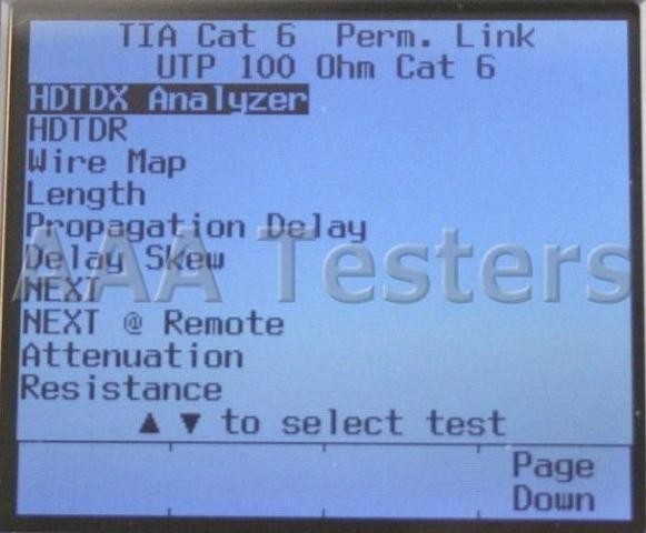 Fluke Networks DSP-4000 Cable Tester Cat5e Cat6 DSP4000