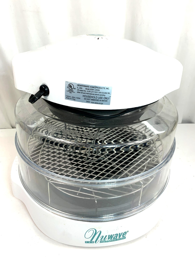 NuWave Pro Infrared Oven Extender Ring Model 20301-20304 Blue White
