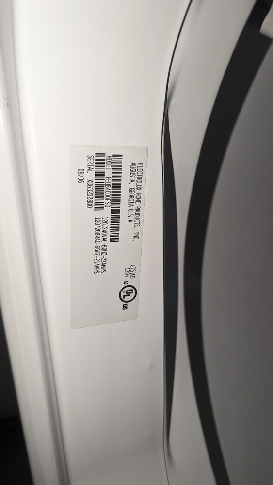 Frigidaire Washer and Dryer
