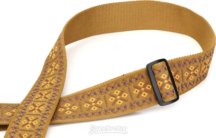 Fender Pasadena Woven Guitar Strap - Lattice Tan