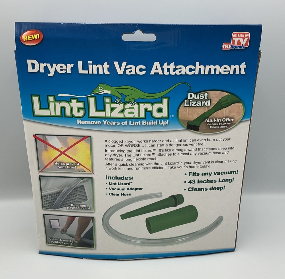 Lint Lizard Dryer Vac Attachment
