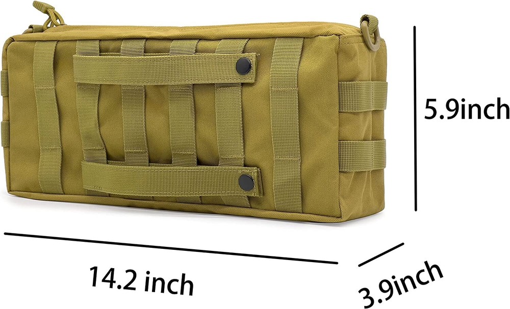 Tactical Multi-Purpose Molle Pouch Large Capacity Waist Foldable Pack Trips Bag