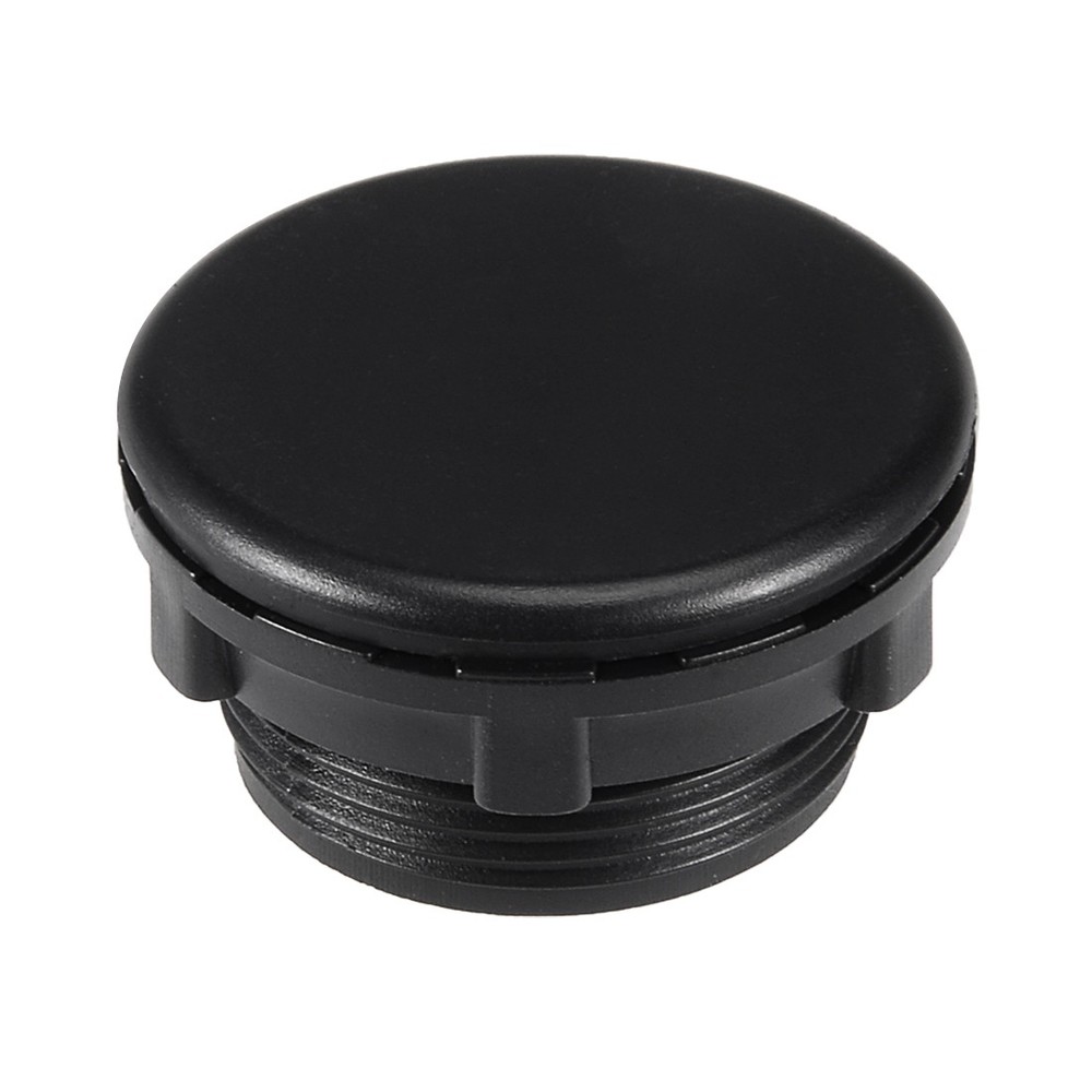 6 Pack 30mm Black Plastic Push Button Switch Hole Panel Plugs