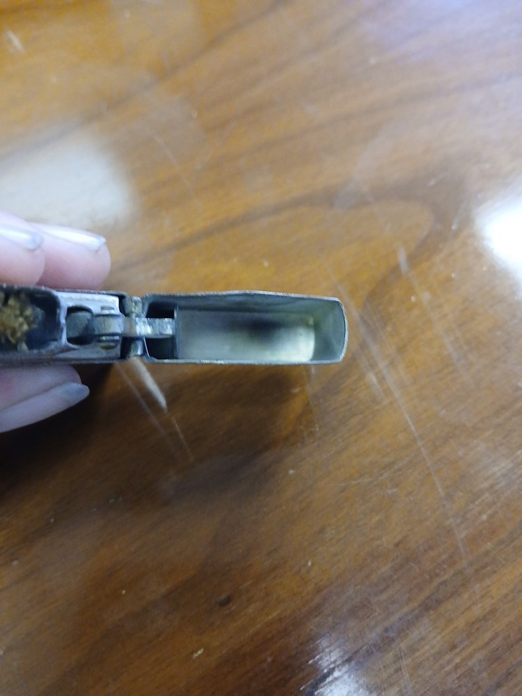 Antique Vintage Sterling Silver Cigarette Lighter
