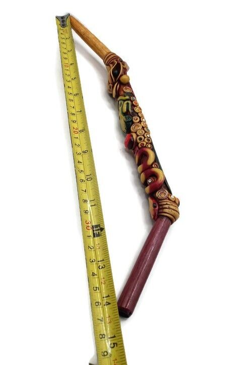 Handmade Artisan Tepi Decorated Inca Snake