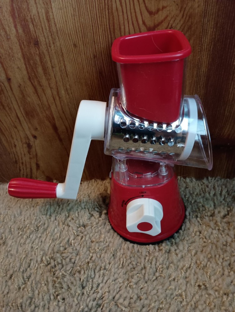 Multi-Function Hand Powered Food Chopper/Grader