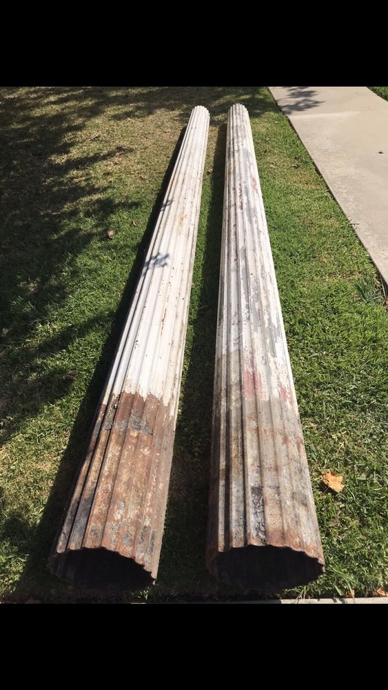 Architectural Fluted Columns 14’ Antique LD