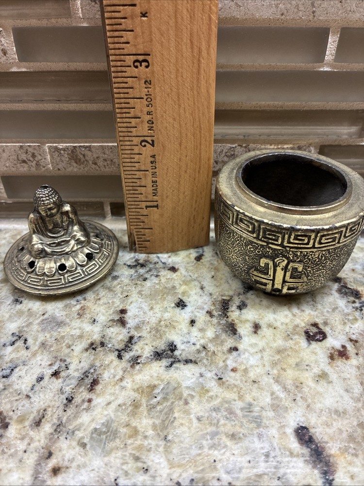 Vintage Budda Incense Burner