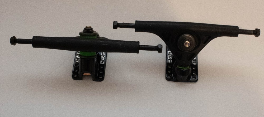 Attack 45 Downhill Skateboard Trucks - 9" - Black - New - 2