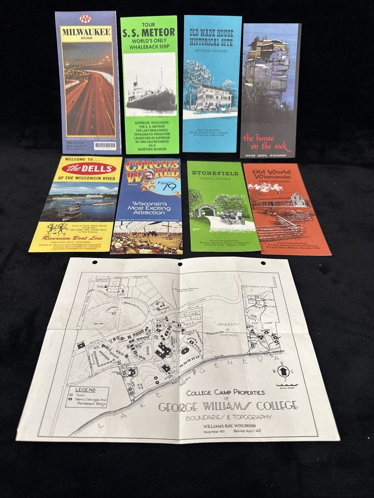 Midwest States VINTAGE EPHEMERA LOT