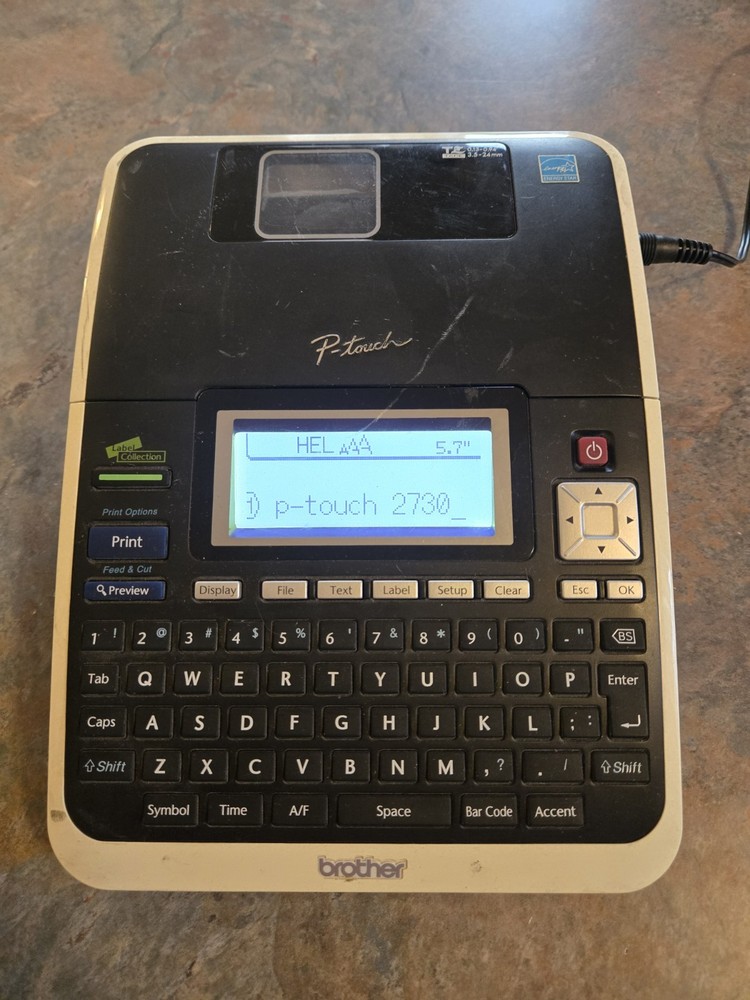 Brother P-touch PT-2730 Label Thermal Printer