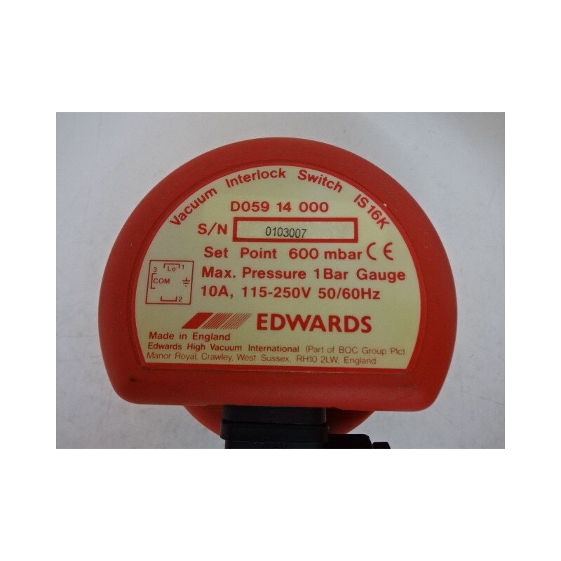 VACCUM INTERLOK SWITCH EDWARDS