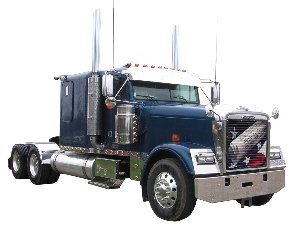 Freightliner FLC120 Premium Mesh We The People Bug Screen