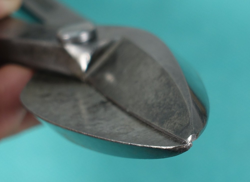 Vintage COMPTON "Reliance" # 9 Regular Tinners' Snips 13" Long w/ 3" Cut