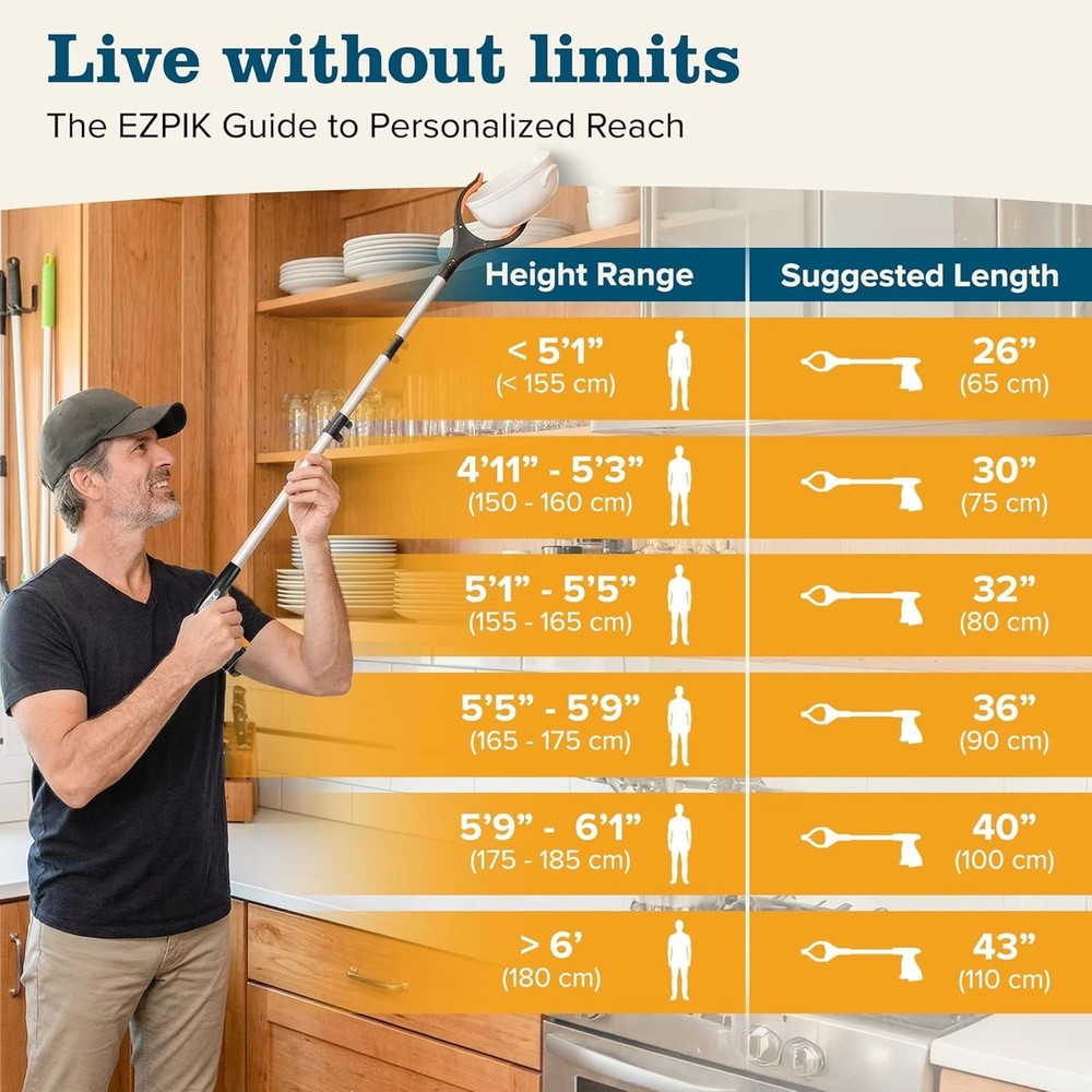 Flexible Folding Grabber Tool for Seniors, Disabled