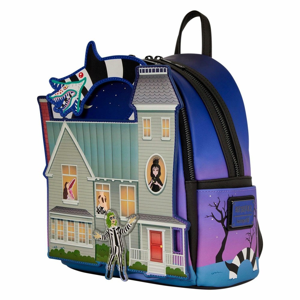 Beetlejuice Deetz House Glow Mini Backpack