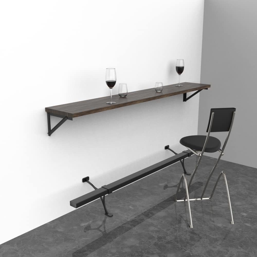 Foot Rail Kit - Railing Hardware Undercounter Mount Hardware Improve Comfort and