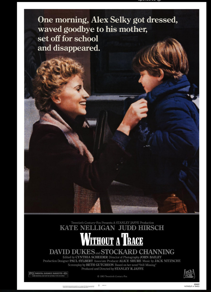 WITHOUT A TRACE (2/23/82) Early Title STILL MISSING / Fox Prod Covers + COA!