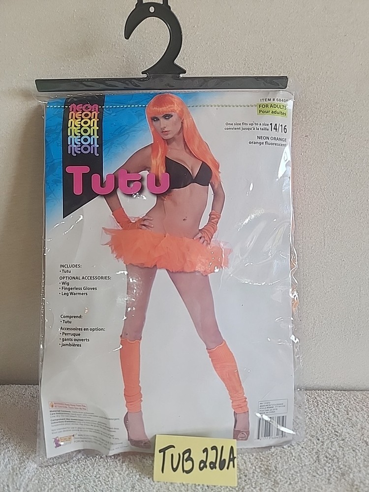 Forum Novelties Neon Tutu Orange