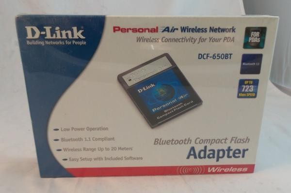 D-Link CompactFlash Wireless Bluetooth Network Adapter (DCF-650BT)