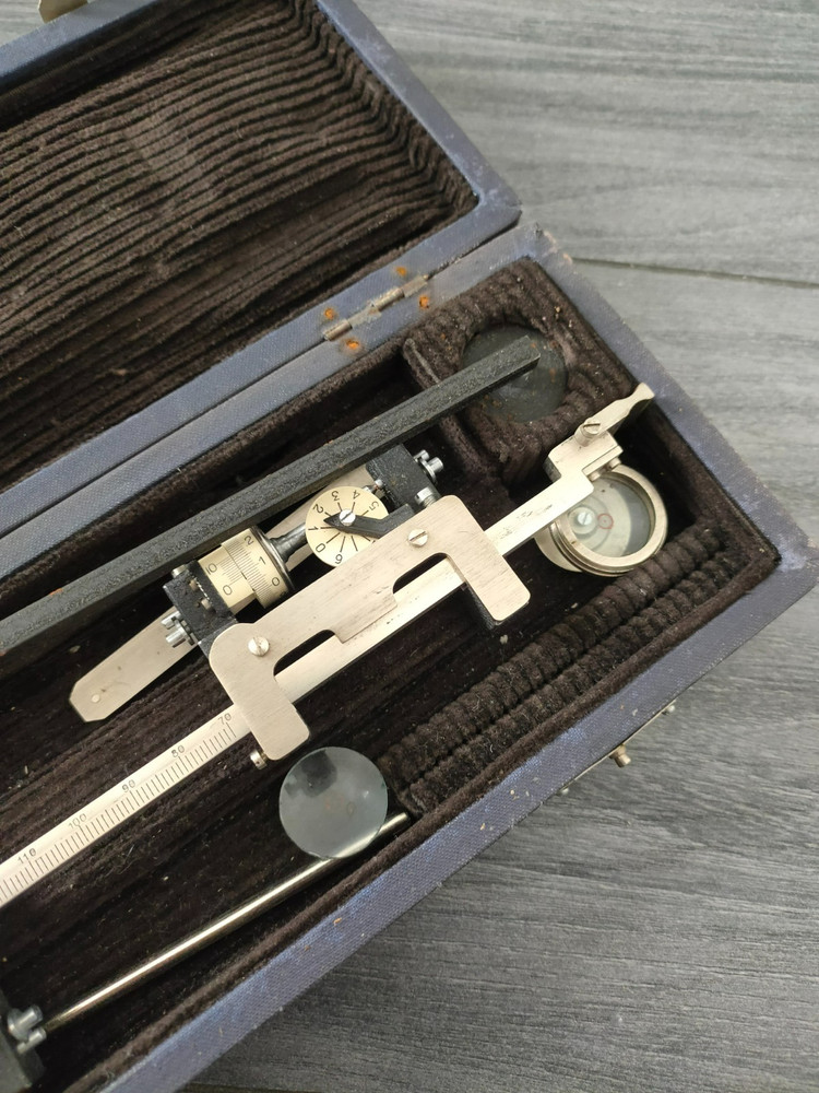 Original Old Vintage Antique Planometer USSR + Original Box