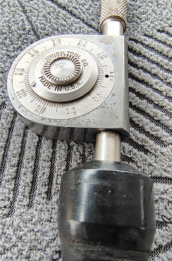 🗽VINTAGE UNION TOOL SPEED INDICATOR MACHINIST TOOLMAKER