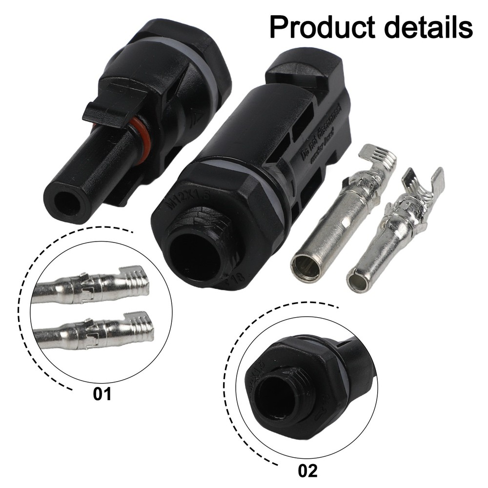 High Quality Power Distributor Adapter for Solar Panel Connections 5 Pairs