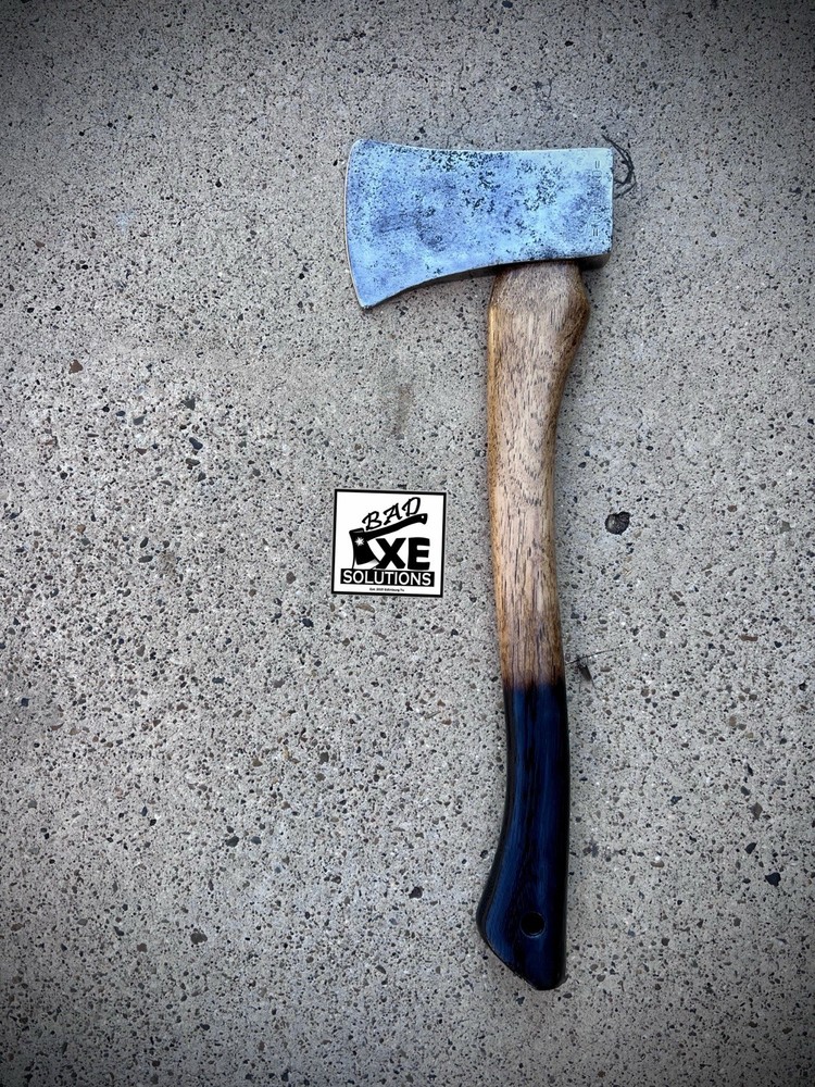 Bad-Axe Craftsman 2.15lbs Boy’s Axe Camp Axe 18.5in Custom Handle