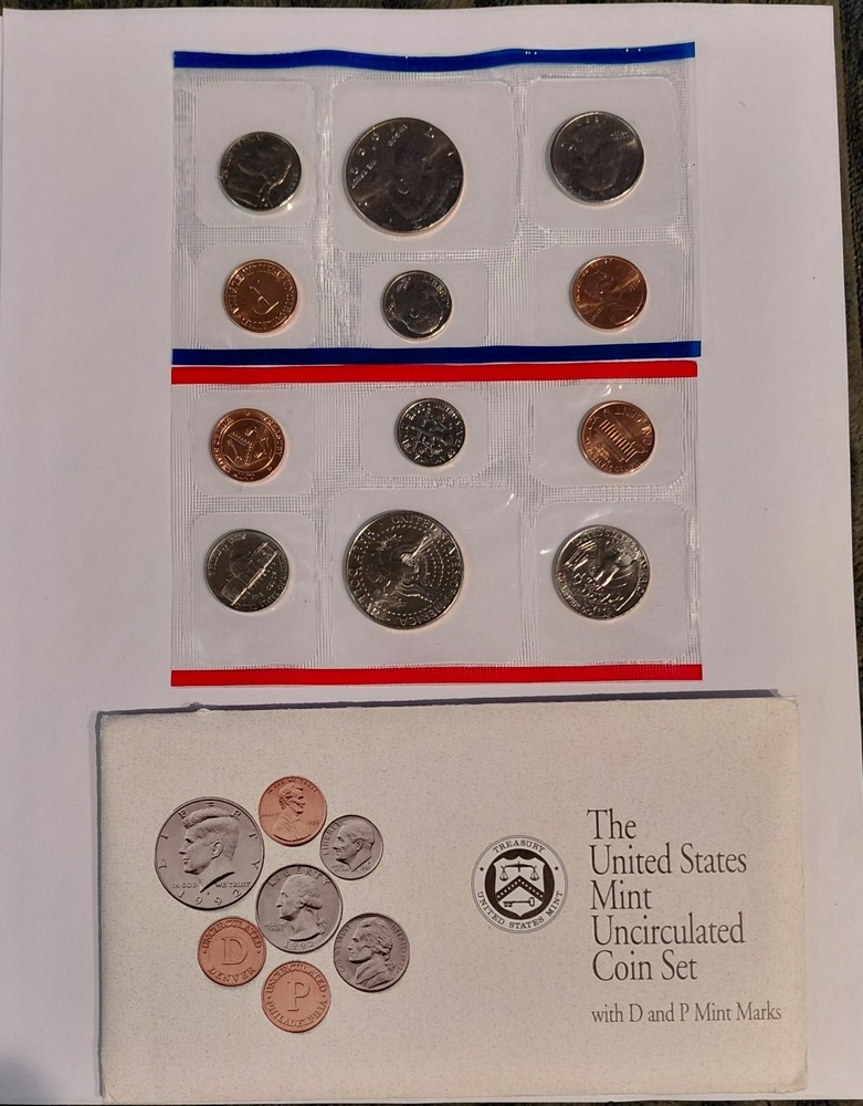 1992 U.S. Mint Set ~ 10 Coins ~ P & D ~ Uncirculated