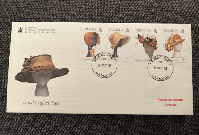 Bermuda first day covers: four different sets canceled stamps
