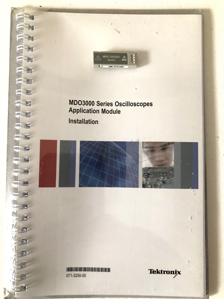 Tektronix MDO3AUDIO Audio serial triggering and analysis application module
